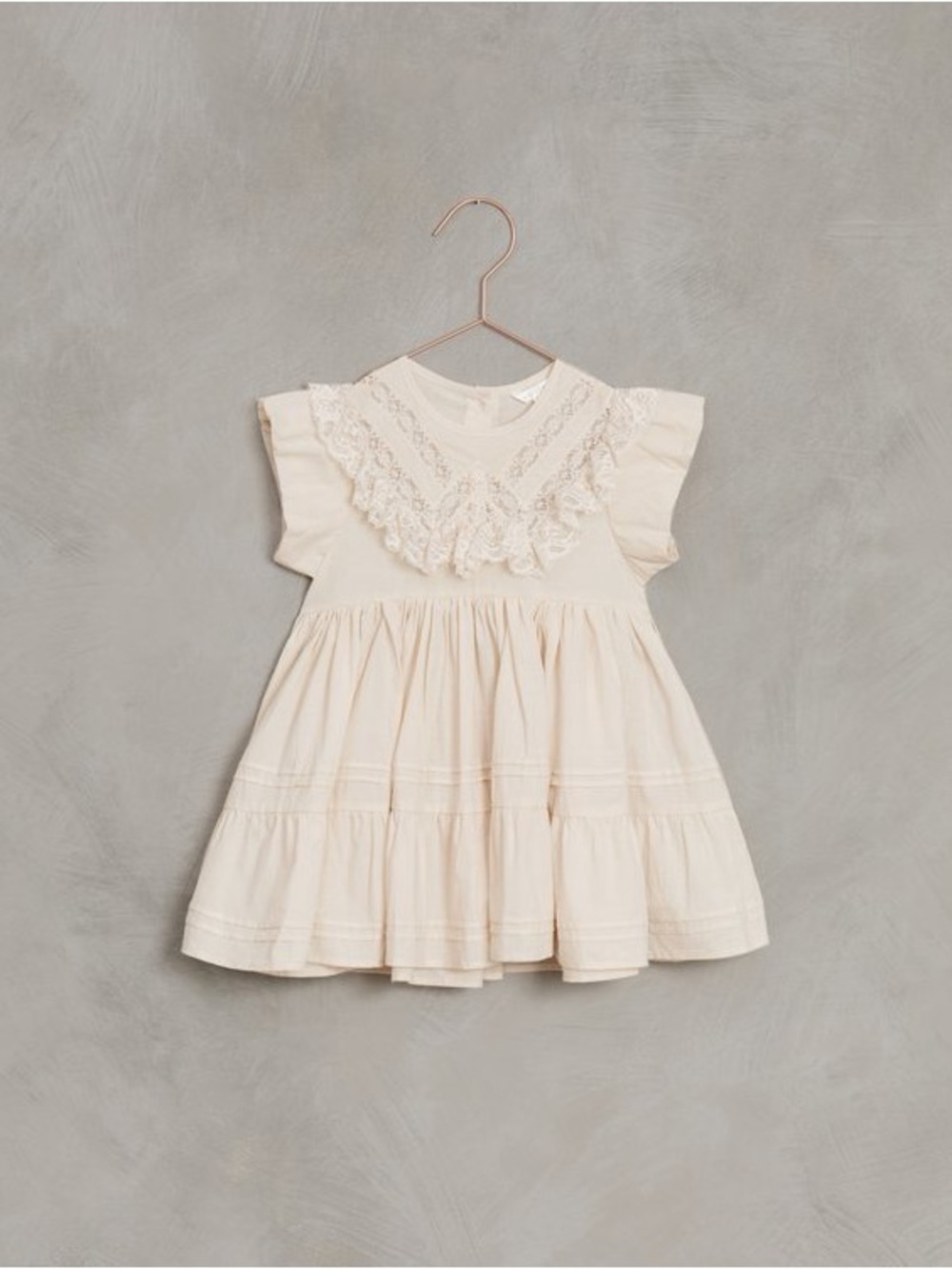 NWT Noralee Goldie Dress in Shell Lace Cotton Tiered dress